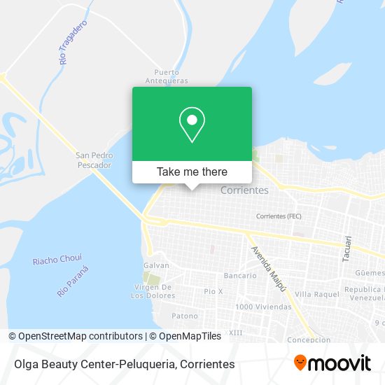 Mapa de Olga Beauty Center-Peluqueria