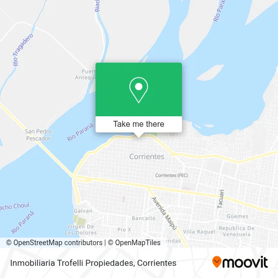 Inmobiliaria Trofelli Propiedades map