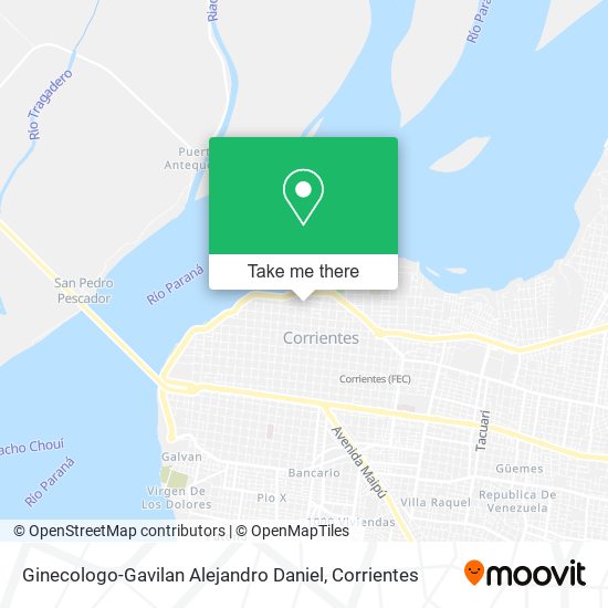 Ginecologo-Gavilan Alejandro Daniel map