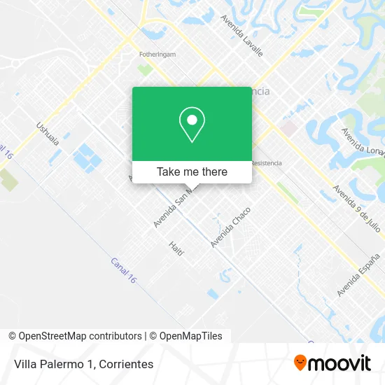 Mapa de Villa Palermo 1
