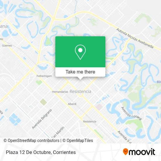 Mapa de Plaza 12 De Octubre