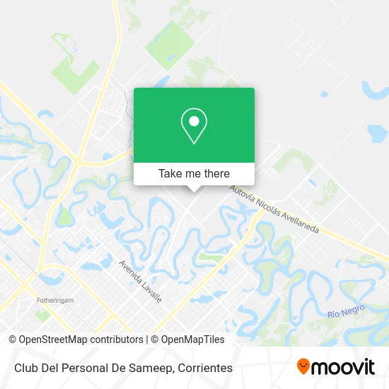 Mapa de Club Del Personal De Sameep