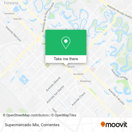 Supermercado Mix map
