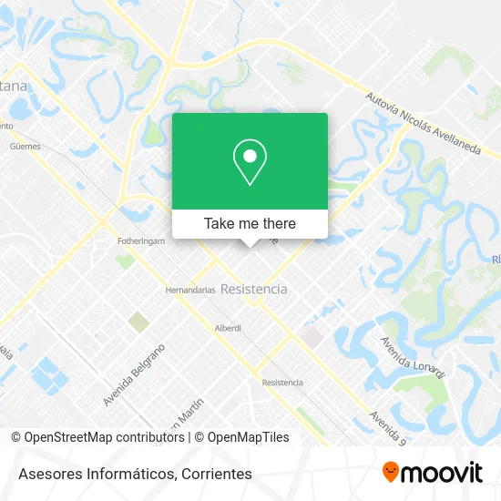 Mapa de Asesores Informáticos