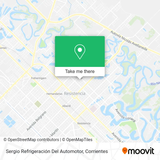 Sergio Refrigeración Del Automotor map