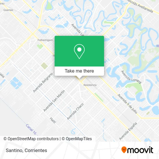Santino map