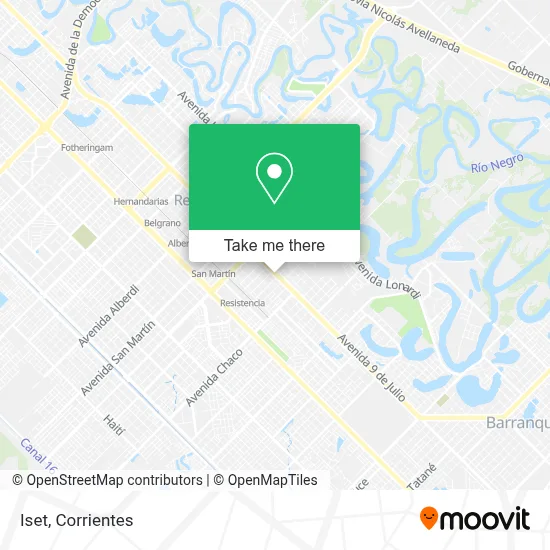 Iset map