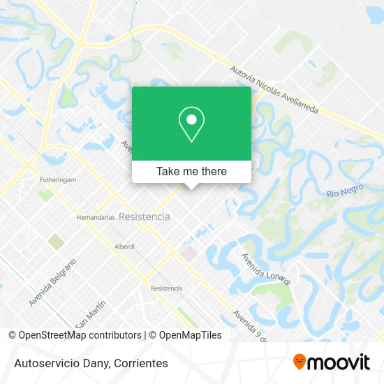 Mapa de Autoservicio Dany