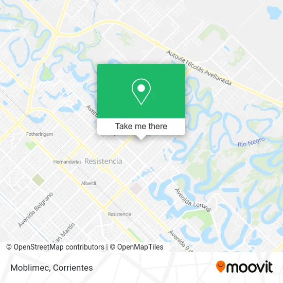 Mapa de Moblimec