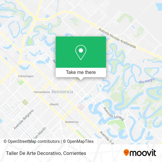 Mapa de Taller De Arte Decorativo