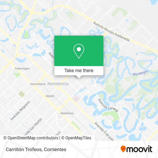 Mapa de Carrillón Trofeos