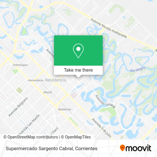 Supermercado Sargento Cabral map