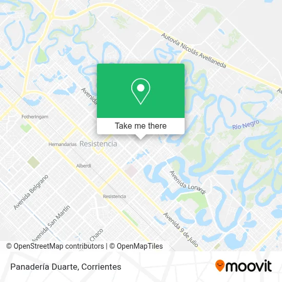 Panadería Duarte map