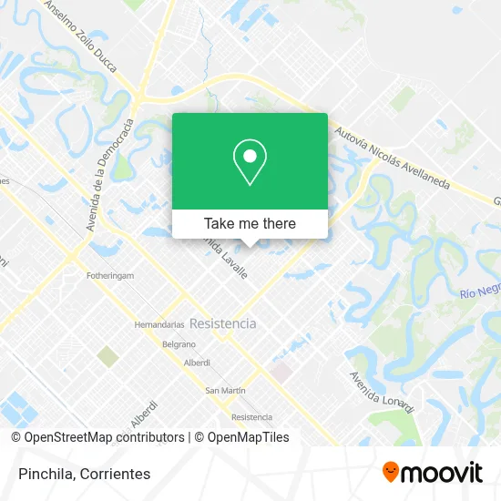 Pinchila map