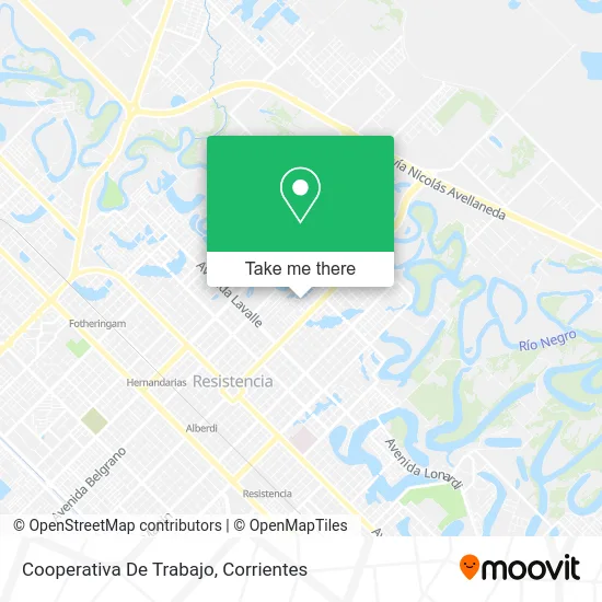 Cooperativa De Trabajo map