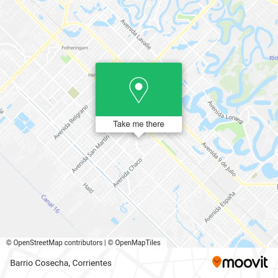 Mapa de Barrio Cosecha