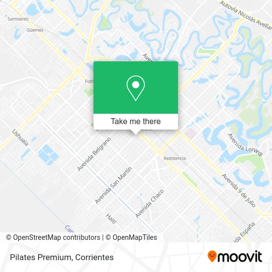 Pilates Premium map