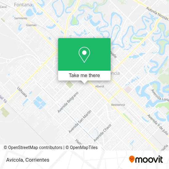 Avícola map