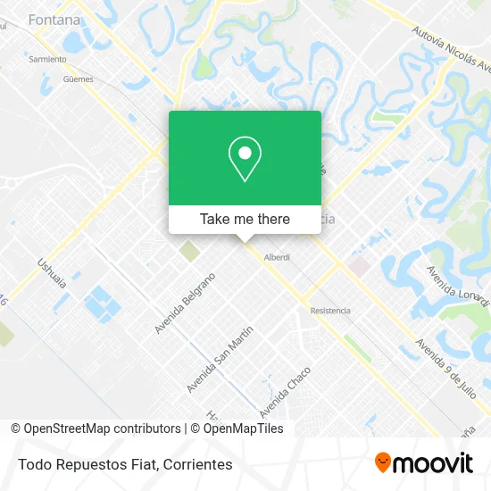 Todo Repuestos Fiat map