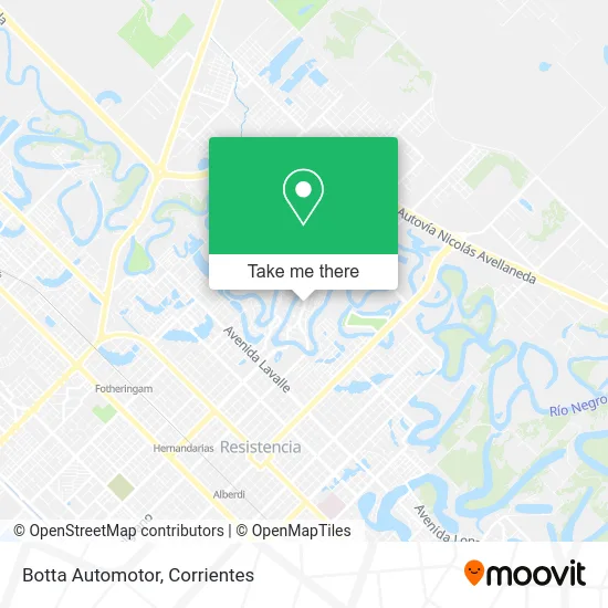 Mapa de Botta Automotor