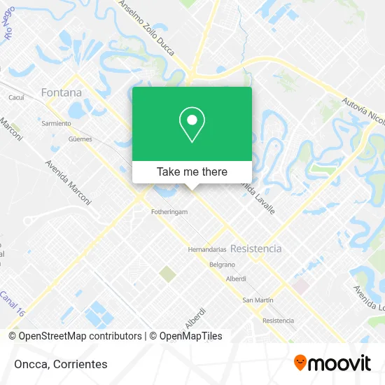 Oncca map