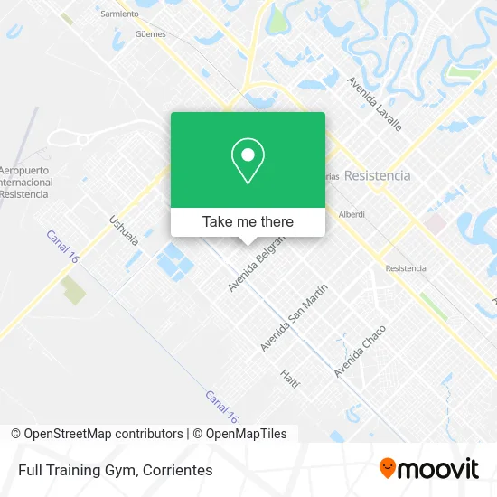 Full Training Gym map