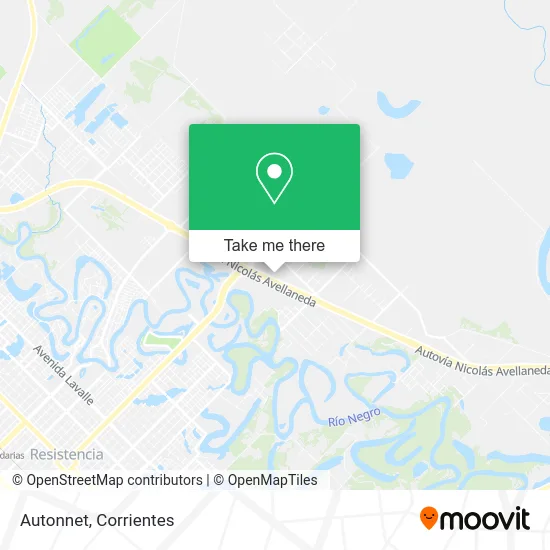 Mapa de Autonnet