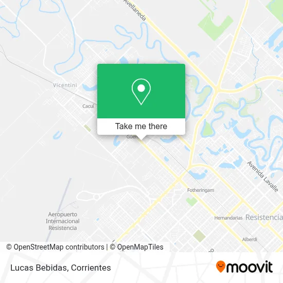 Lucas Bebidas map