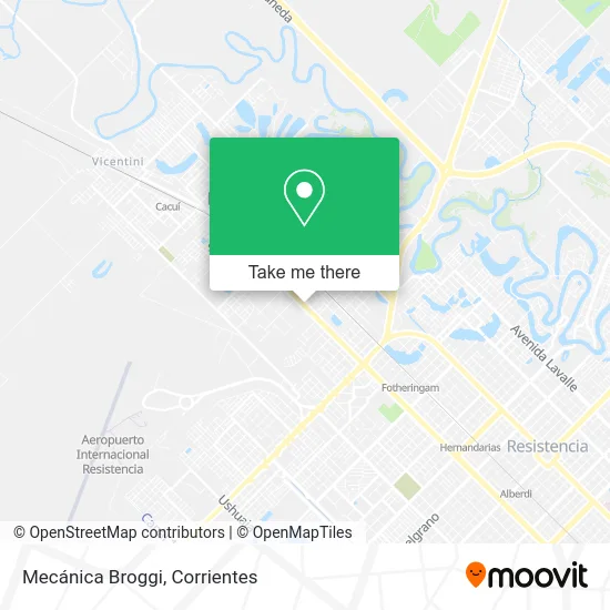 Mecánica Broggi map