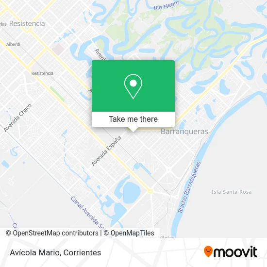 Avícola Mario map