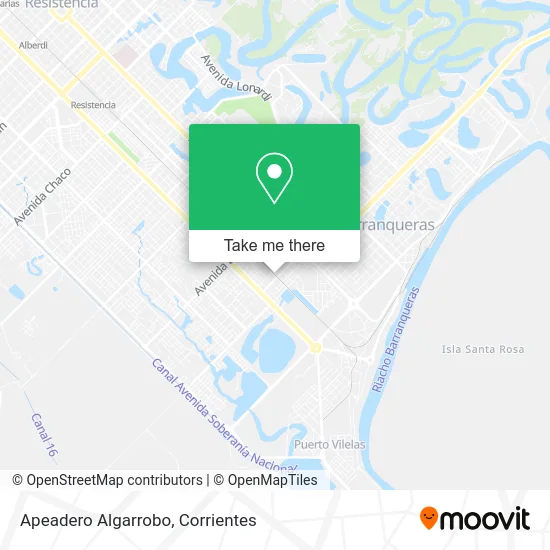 Mapa de Apeadero Algarrobo