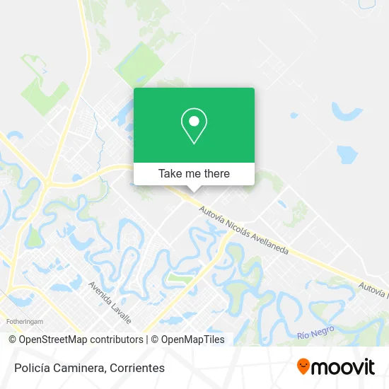 Mapa de Policía Caminera
