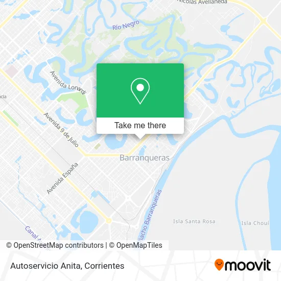 Mapa de Autoservicio Anita