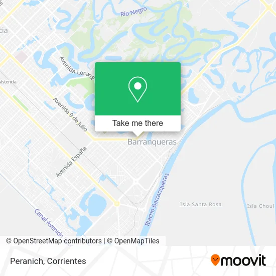 Peranich map