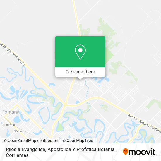 Mapa de Iglesia Evangélica, Apostólica Y Profética Betania