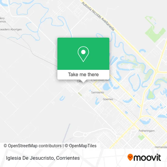 Mapa de Iglesia De Jesucristo