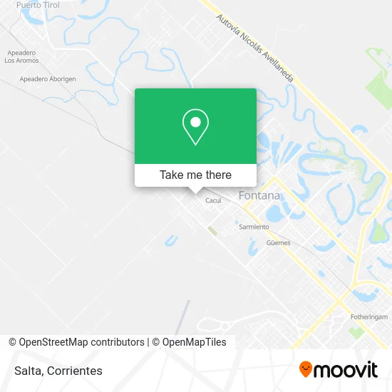Salta map