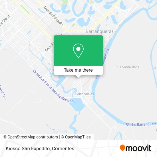 Kiosco San Expedito map