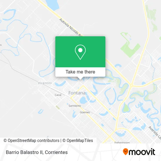 Mapa de Barrio Balastro II