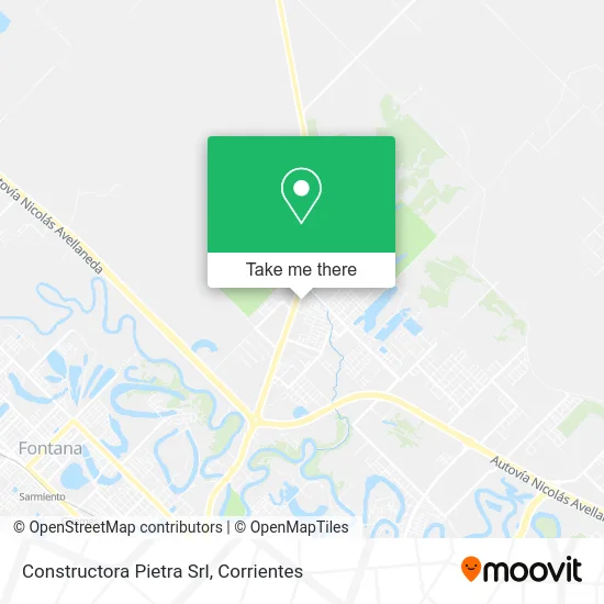 Mapa de Constructora Pietra Srl
