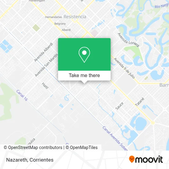 Nazareth map