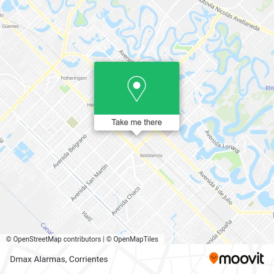 Mapa de Dmax Alarmas