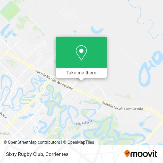 Sixty Rugby Club map