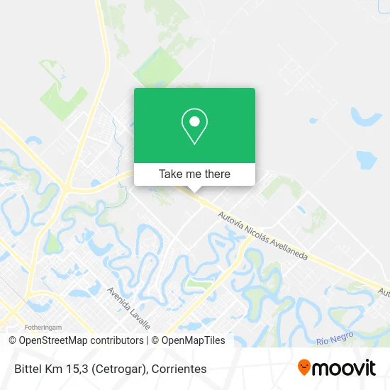 Mapa de Bittel Km 15,3 (Cetrogar)