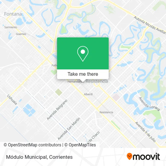 Mapa de Módulo Municipal