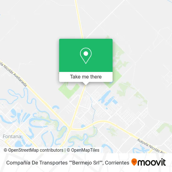 Compañía De Transportes ""Bermejo Srl"" map