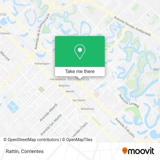 Rattín map
