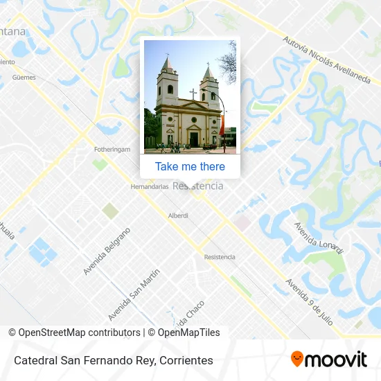 Mapa de Catedral San Fernando Rey
