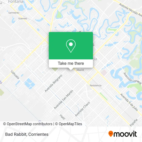 Mapa de Bad Rabbit