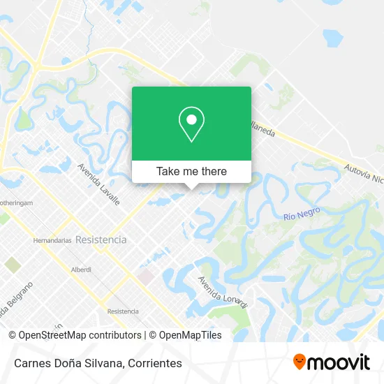 Carnes Doña Silvana map